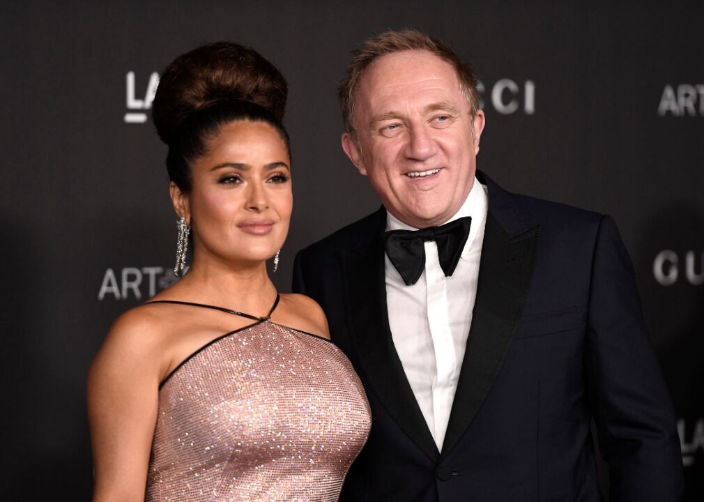 #1. Salma Hayek and Francois Pinault